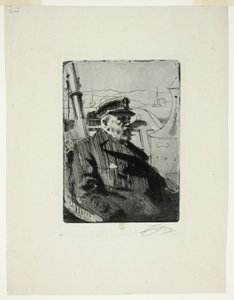 King Oscar II (andra plattan) av Anders Leonard Zorn