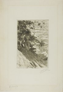 "La Grande Baigneuse" - Den store badaren av Anders Leonard Zorn