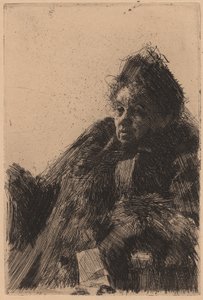 Madame Simon av Anders Zorn