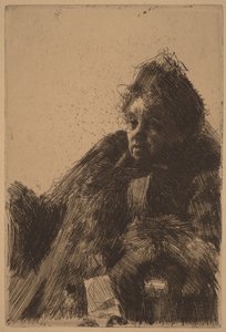 Madame Simon, II av Anders Zorn