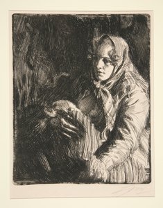 Madonna av Anders Zorn