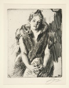 Maja von Heijne av Anders Zorn