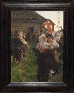 Midsommardans av Anders Zorn