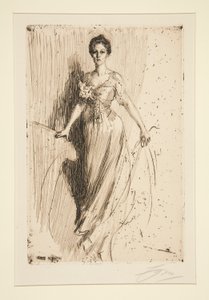 Fröken Ludman av Anders Leonard Zorn