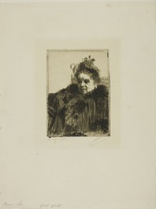 Mme Simon I av Anders Leonard Zorn