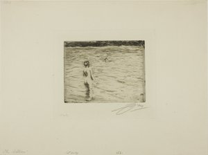 Mamma badar av Anders Leonard Zorn