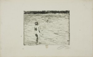 Mamma badar av Anders Leonard Zorn