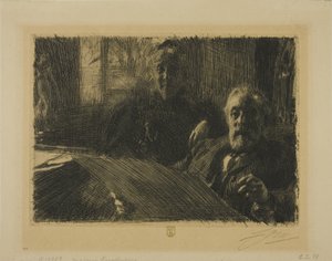 Herr och fru Fürstenberg av Anders Leonard Zorn