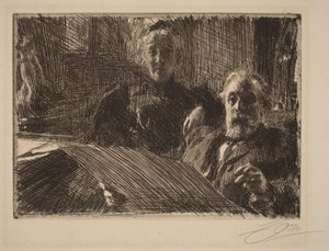 Herr och fru Furstenburg av Anders Zorn