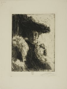Fru Kip av Anders Leonard Zorn