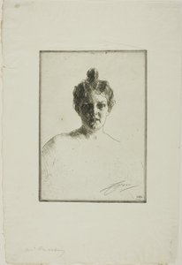 Fru Runeberg av Anders Leonard Zorn