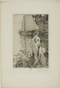 Min modell och min båt av Anders Leonard Zorn
