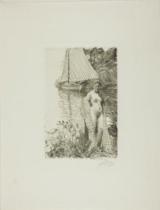 Min modell och min båt av Anders Leonard Zorn
