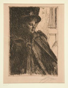 Olga Bratt av Anders Leonard Zorn