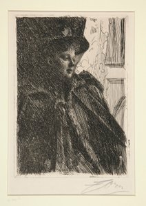 Olga Bratt av Anders Leonard Zorn