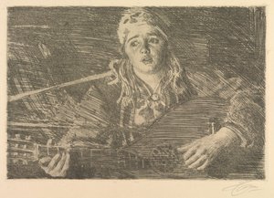 Ols Maria av Anders Leonard Zorn