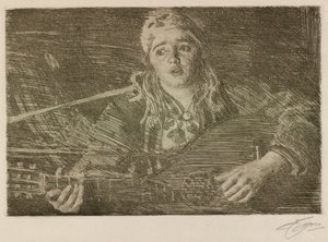 Ols Maria av Anders Leonard Zorn
