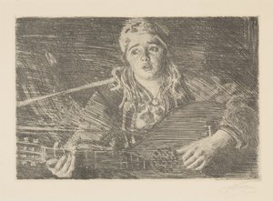 Ols Maria av Anders Zorn