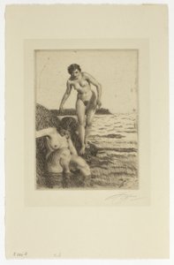 On Hemsö Island av Anders Leonard Zorn