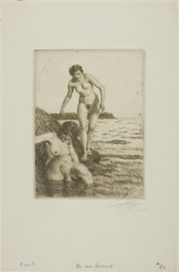 On Hemsö Island av Anders Leonard Zorn