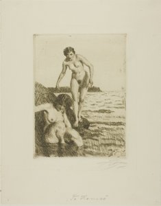 On Hemsö Island av Anders Leonard Zorn