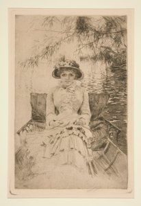 På Themsen av Anders Leonard Zorn