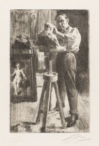 Prins Paul Troubetzkoy I av Anders Zorn