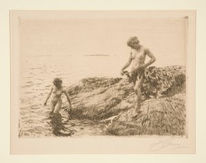 Seaward Skerries av Anders Leonard Zorn