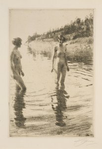 Grunt vatten av Anders Zorn