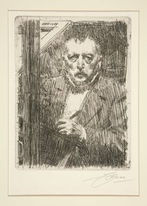 Självporträtt av Anders Zorn