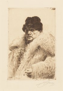 Självporträtt av Anders Zorn