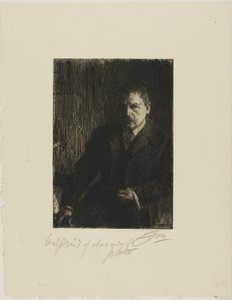 Självporträtt 1904 I av Anders Leonard Zorn
