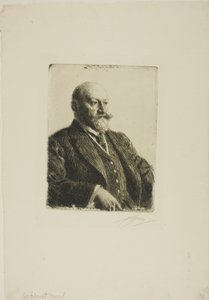 Sir Ernest Cassel av Anders Leonard Zorn