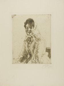 En Skeri Girl av Anders Leonard Zorn