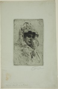 Spansk kvinna av Anders Leonard Zorn
