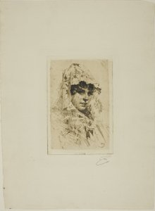 Spansk kvinna av Anders Leonard Zorn
