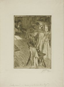 Söndag morgon av Anders Leonard Zorn