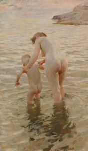 Första gången av Anders Zorn