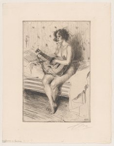 Gitarristen av Anders Zorn