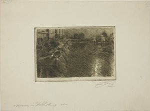 Det stora bryggeriet av Anders Leonard Zorn