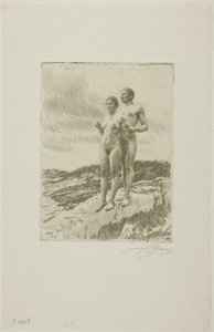 De två av Anders Leonard Zorn