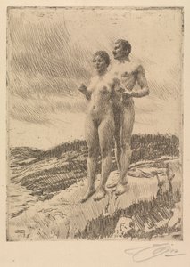 De två av Anders Leonard Zorn