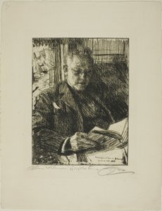 Traveling Companion (Mr. Ch. Deering) av Anders Leonard Zorn