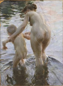 En premiär av Anders Zorn
