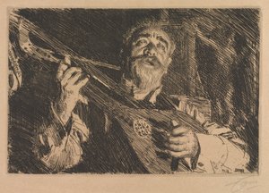 Vicke av Anders Leonard Zorn