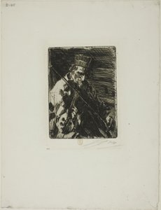 Byns violinist av Anders Leonard Zorn