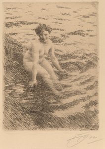Våt av Anders Leonard Zorn