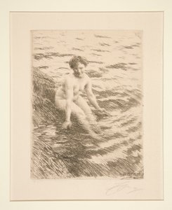 Våt av Anders Leonard Zorn