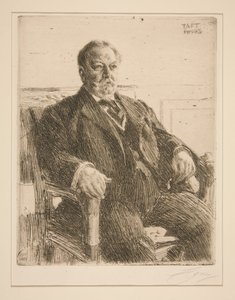 William Howard Taft av Anders Zorn