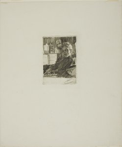 Ung norrman vid pianot av Anders Leonard Zorn